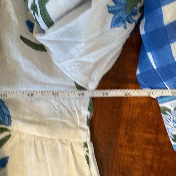 SZ Blockprints Shopbop Jodhpur floral block print cotton midi dress medium NWT - Picture 14 of 16